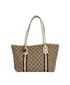 Sherry Line GG Shoulder Bag, &pound;295, Handbags, Beige, Canvas, Front view